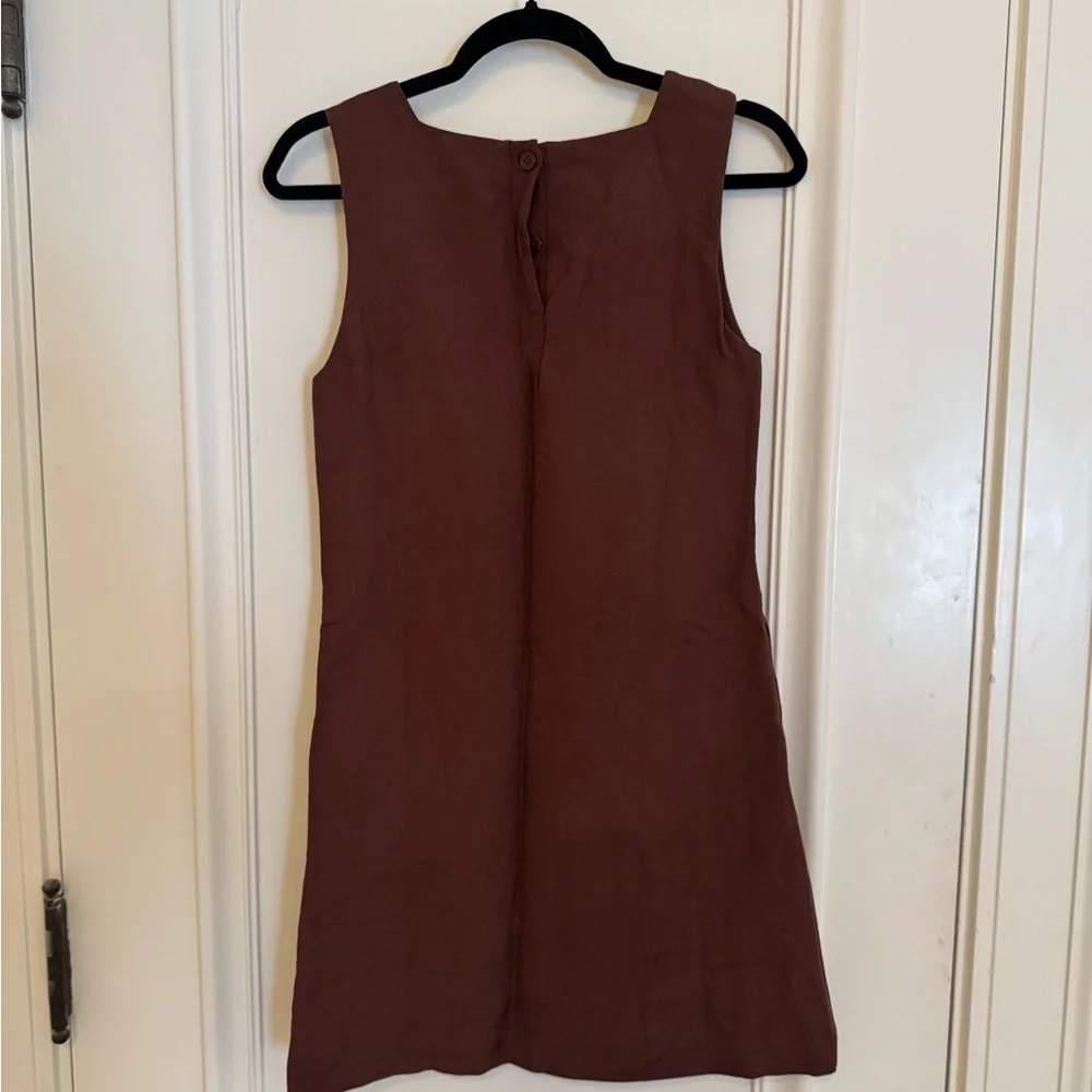 NWT $267 Julia Amory Serena Dress in Coco Size XSmall - Picture 11 of 11